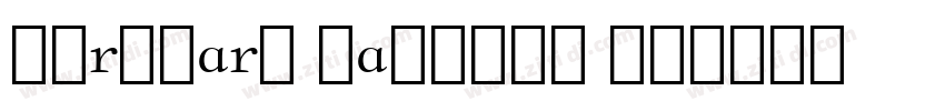 Bernhard Fashion BT字体转换